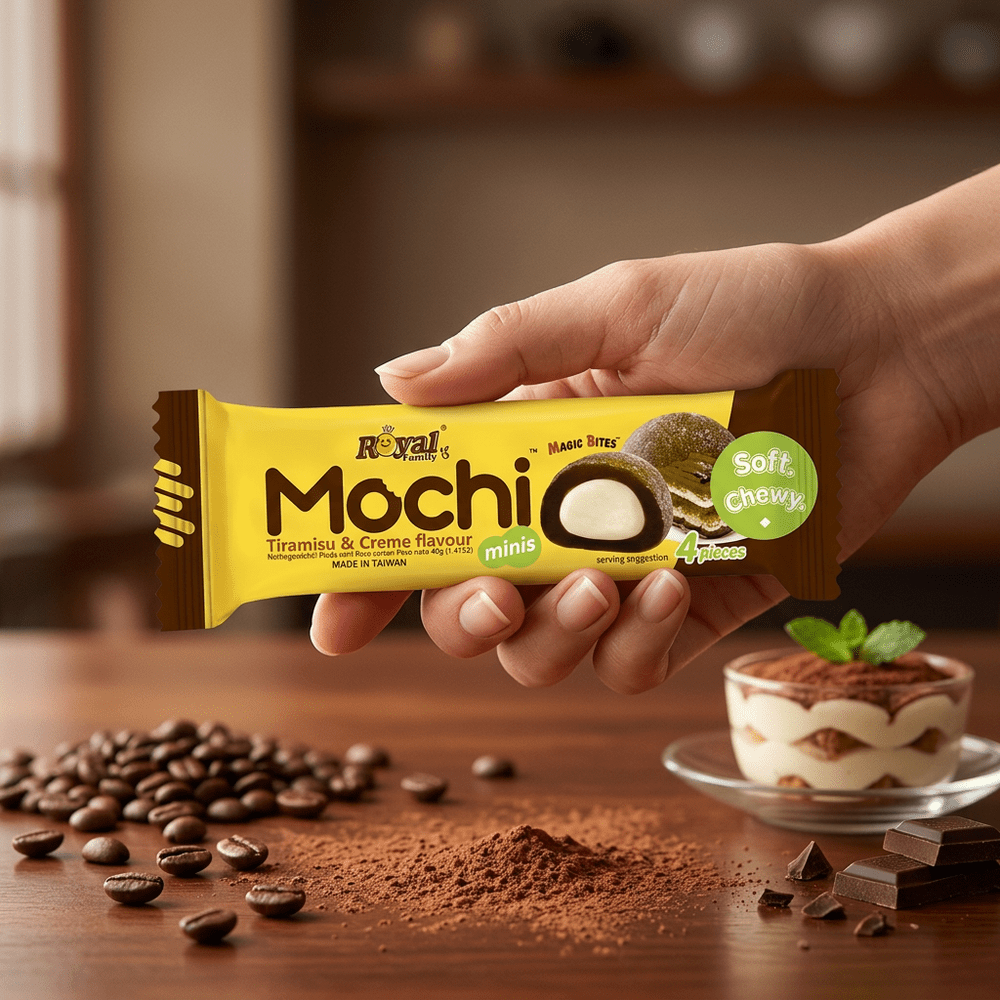 Royal Family Mochi Mini Tiramisu & Cream