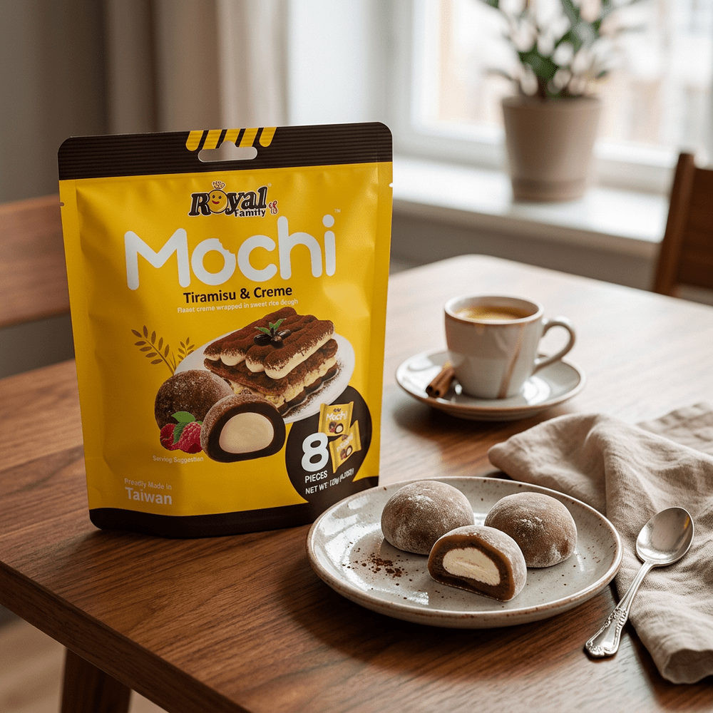 Royal Family Mochi Small Cream & Tiramisu