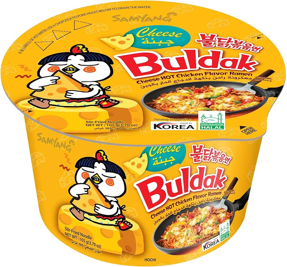 Samyang Ramen Bowl Hot Chicken Cheese Big