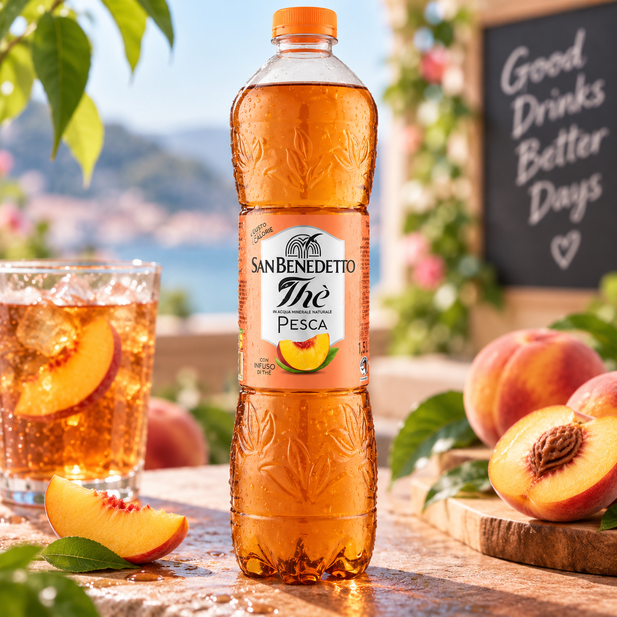 San Benedetto Tea Bottle Peach