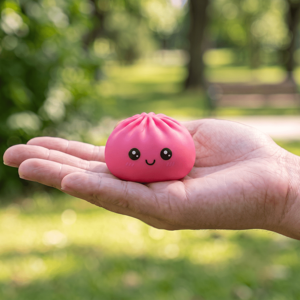 Squishy UV Bun Toy S