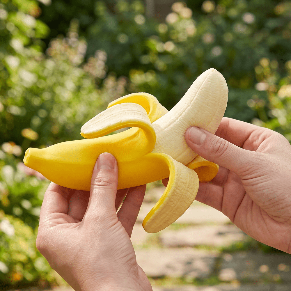 Squishy Peeled Banana