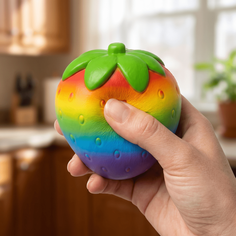 Squishy Strawberry Rainbow