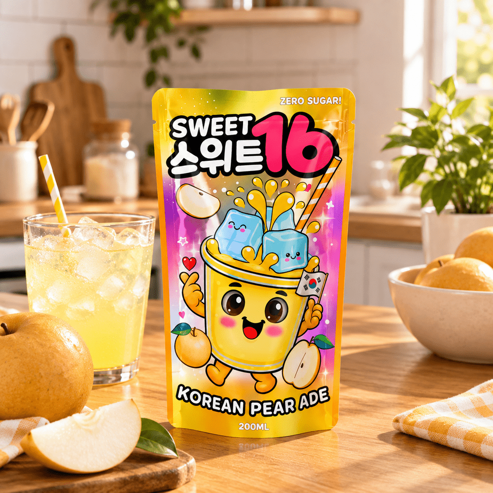 Sweet16 Korean Pear Ade Zero Sugar