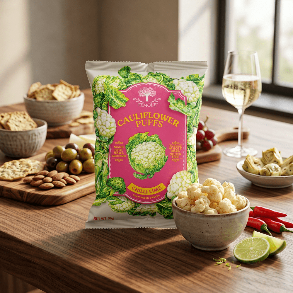 Temole Cauliflower Puffs Chili Lime