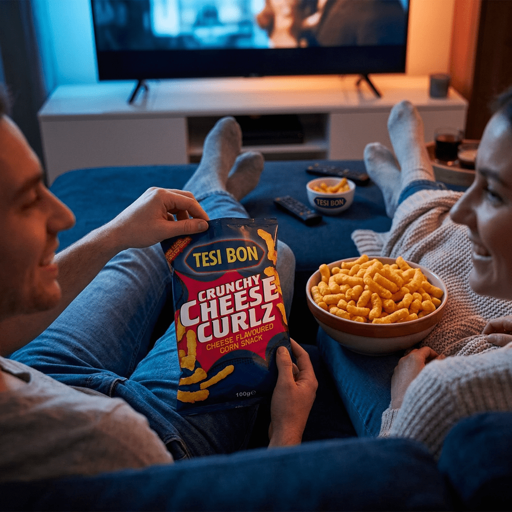 Tesi Bon Crunchy Cheese Curlz