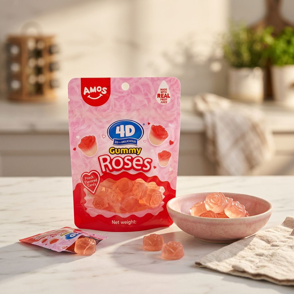 Amos 4D Gummy Roses