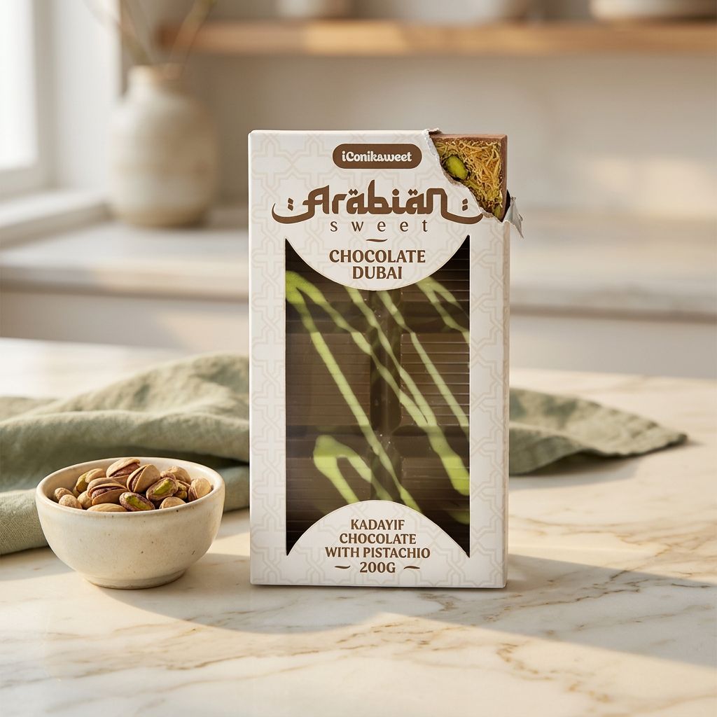 Arabian Sweet Dubai Rayadif Chocolate & Pistachio