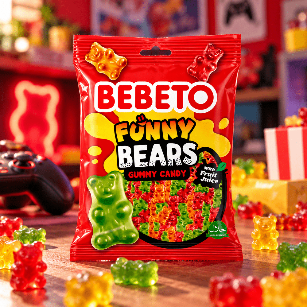 Bebeto Jelly Funny Bears