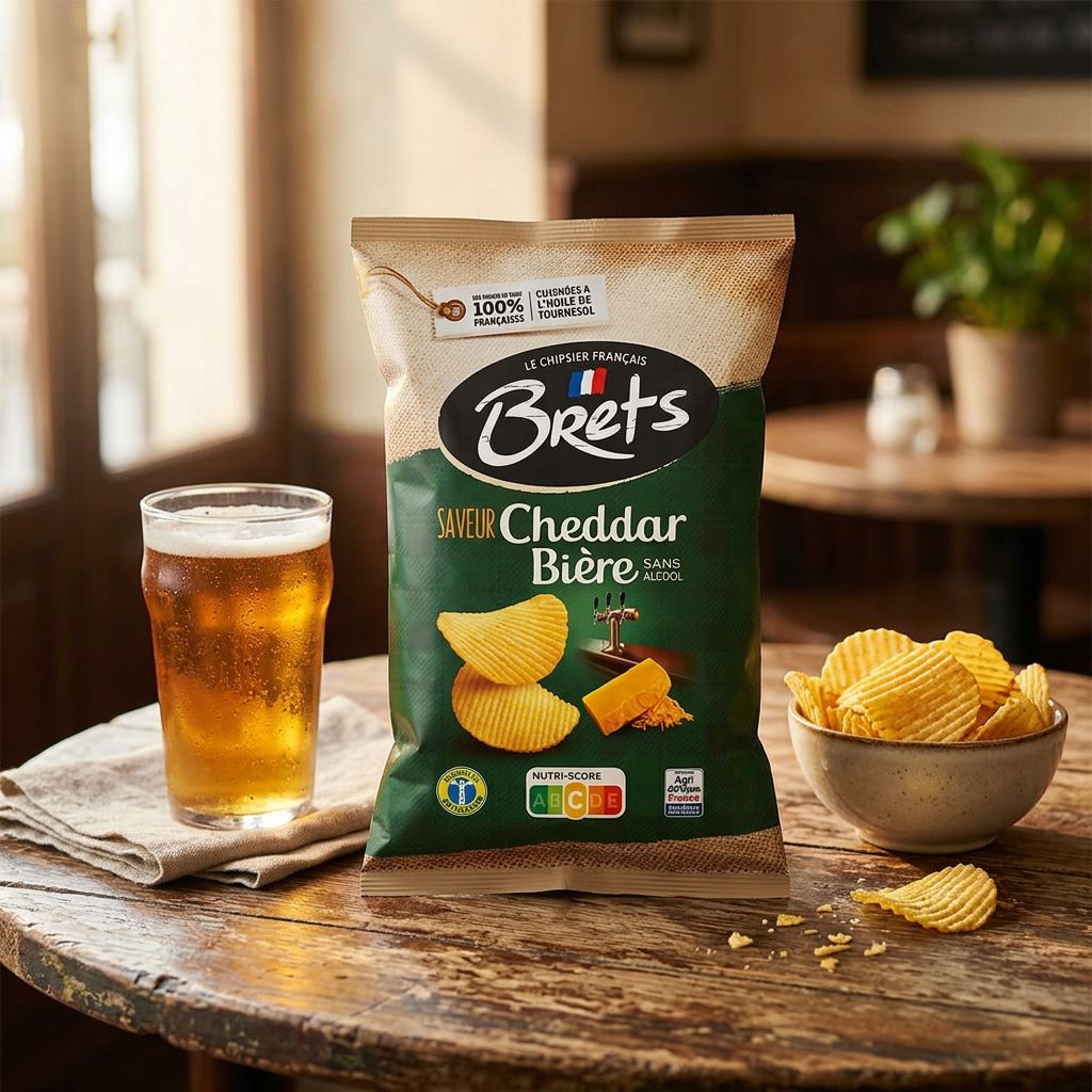 Brets Flavour Cheddar & Beer