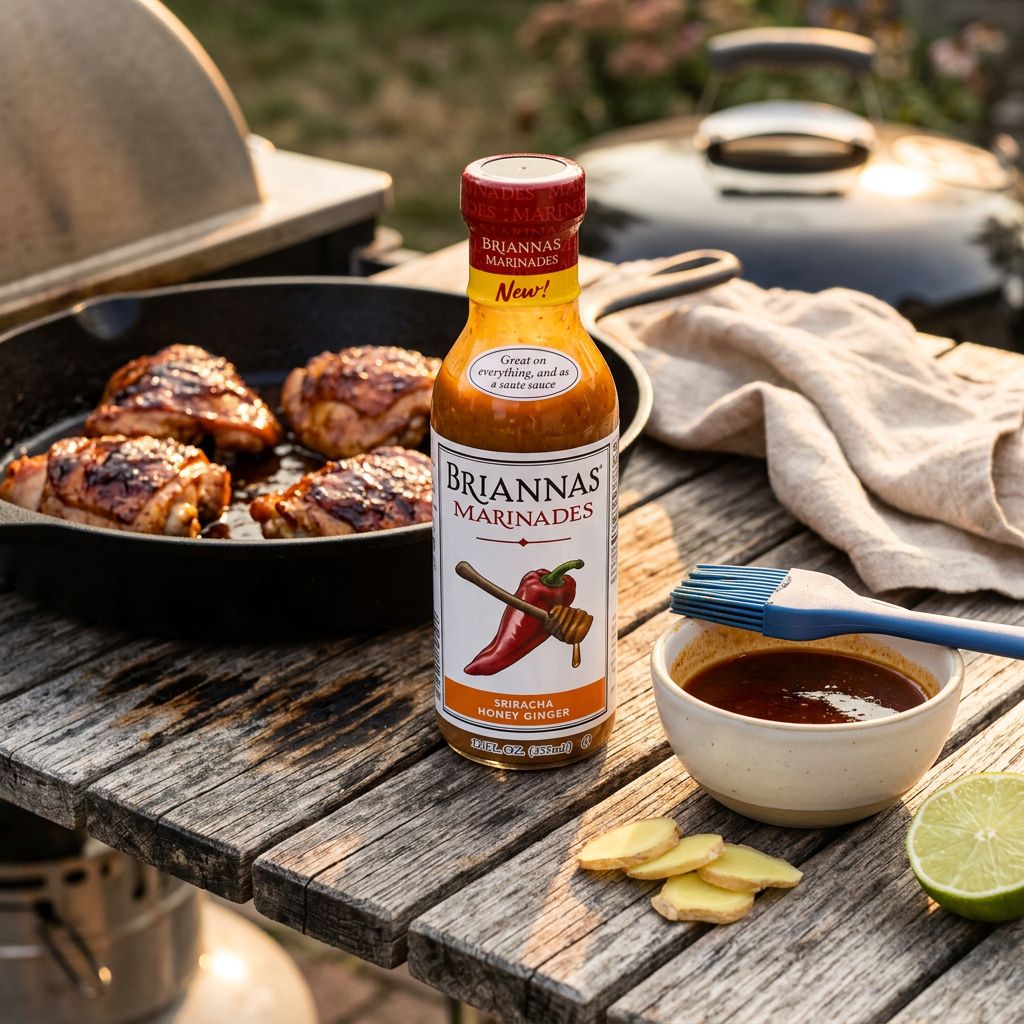 Briannas Marinades Sriracha Honey Ginger