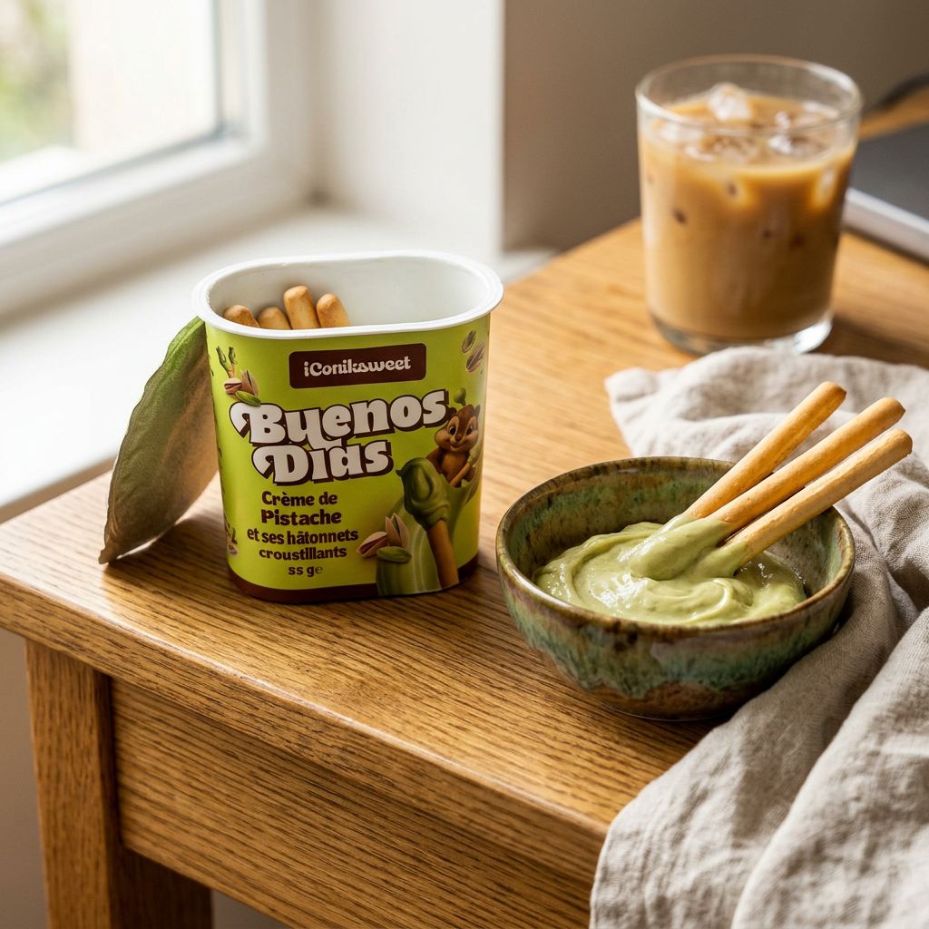 Buenos Dias Pistachio Cream Sticks