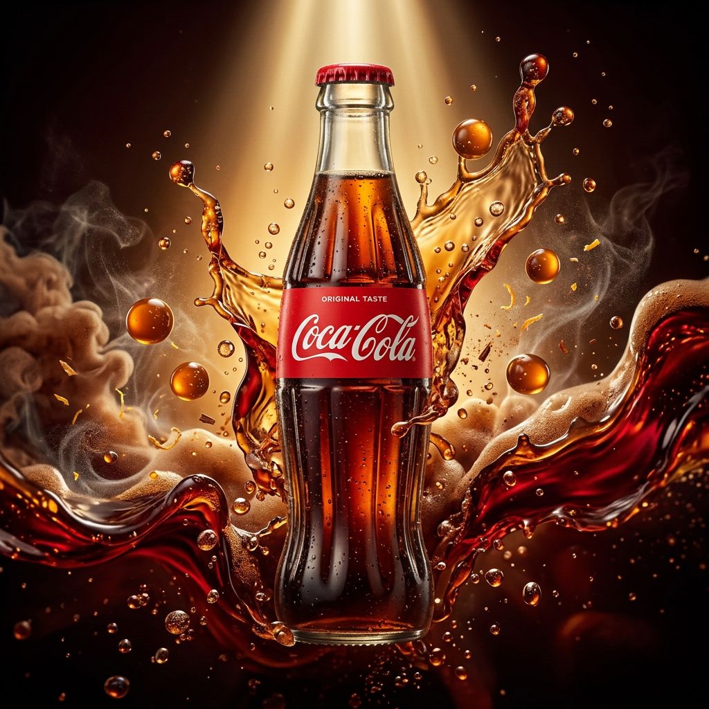 Coca-Cola Original en bouteille en verre iconique importée des États-Unis, disponible sur My American Shop