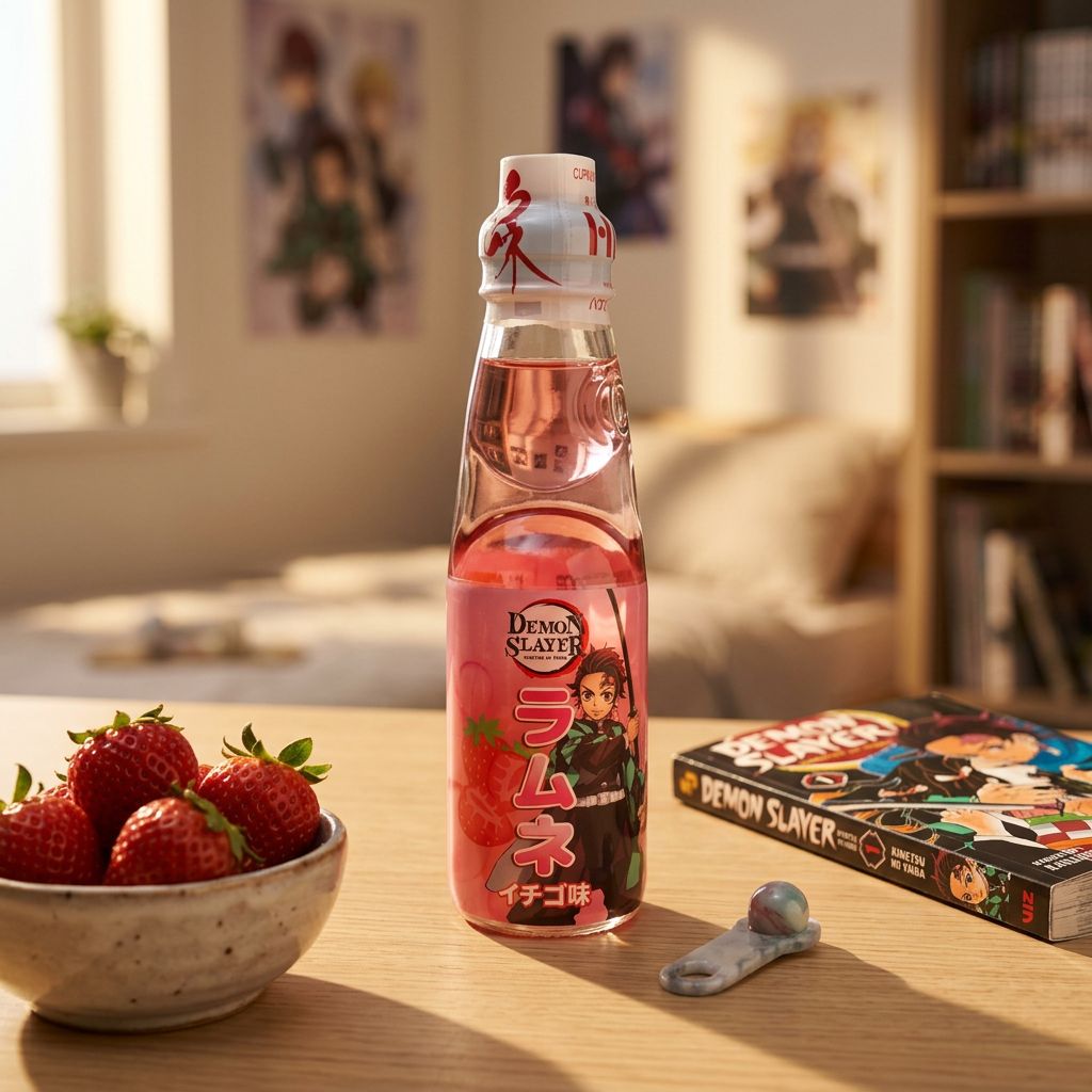 Demon Slayer Ramune Hatakosen Strawberry