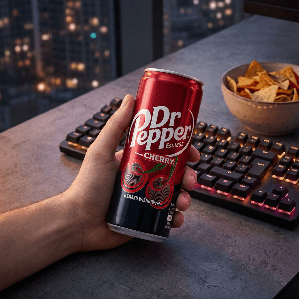 Dr Pepper Slim Can Cherry