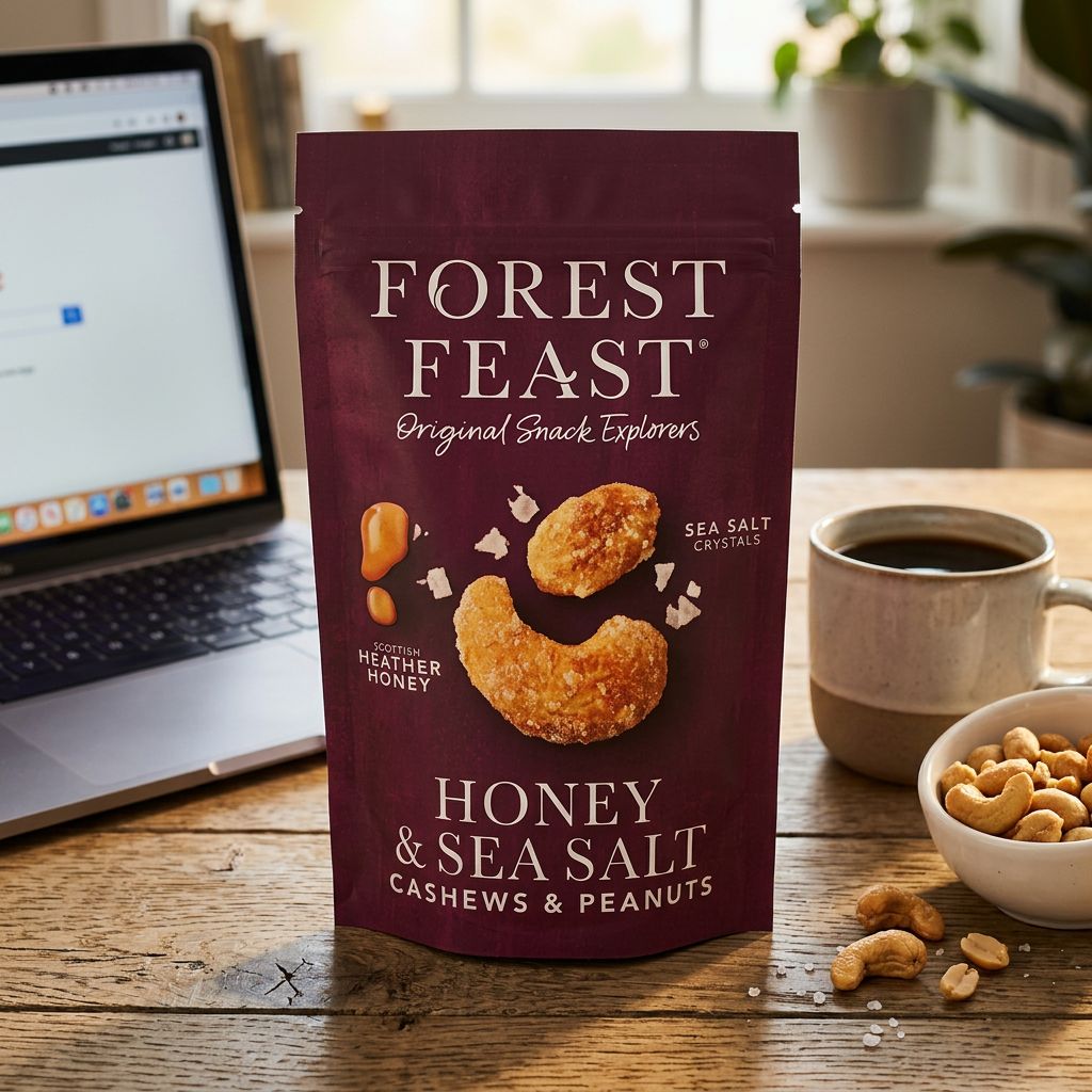 Forest Feast Honey & Sea Salt Roasted Cashews & Peanuts