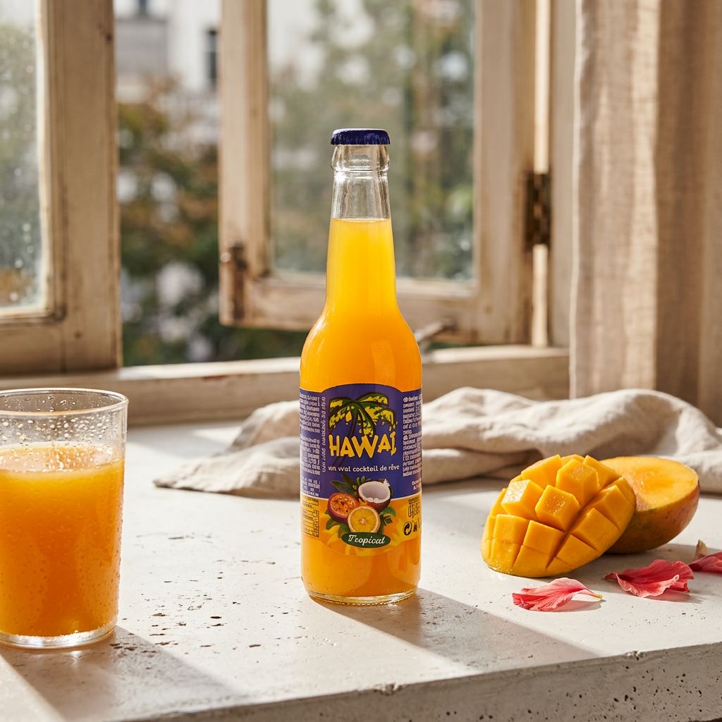 Hawaï Glass Bottle Tropical