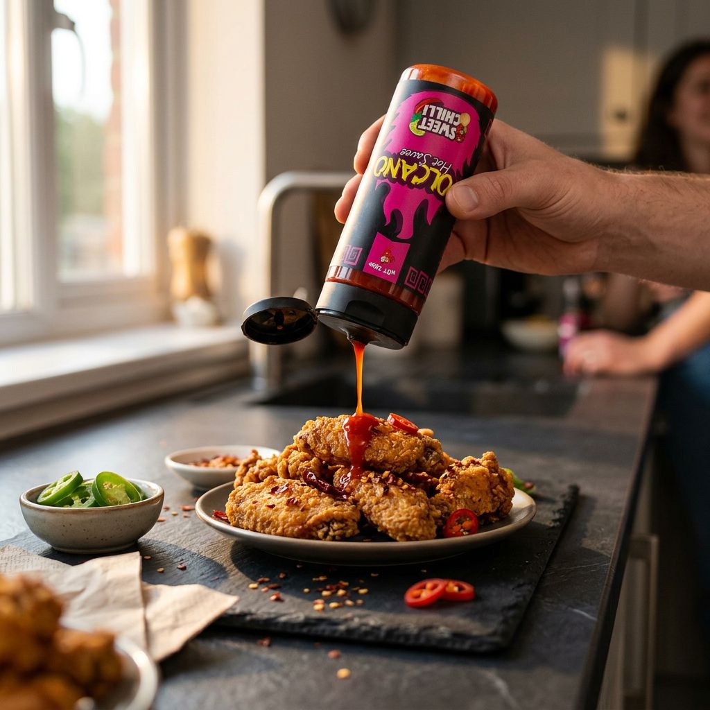 Hot Chip Volcano Sweet Chili Hot Sauce