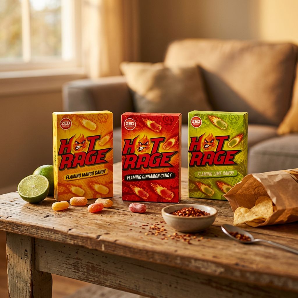 Hot Rage Random Flavor Mango Cinnamon Lime