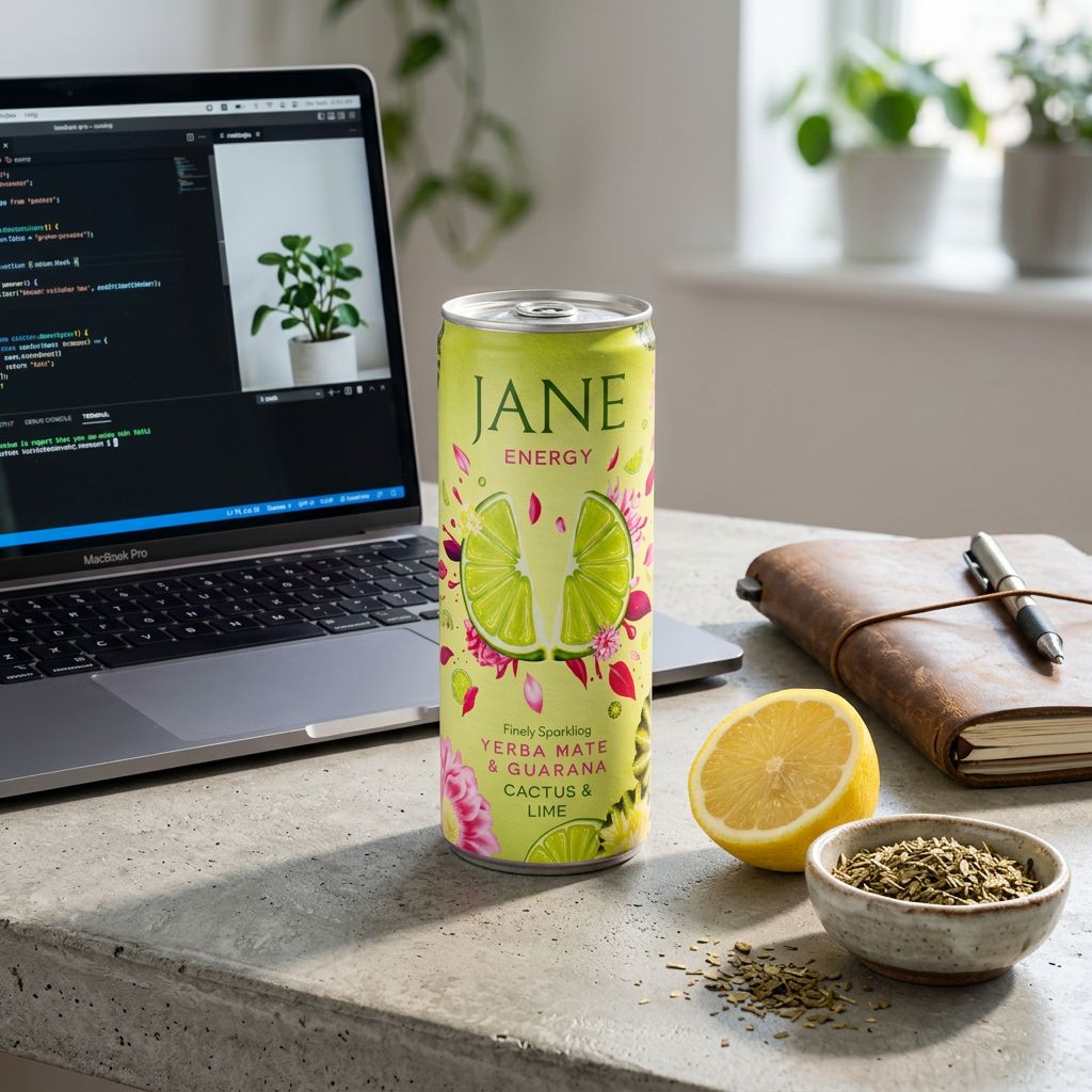 Jane Energy Yerba Mate & Guarana