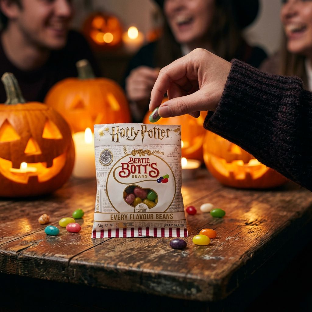 Jelly Belly Bertie Bott's Harry Potter, sachet de jellybeans saveurs surprises importé des USA, disponible sur My American Shop