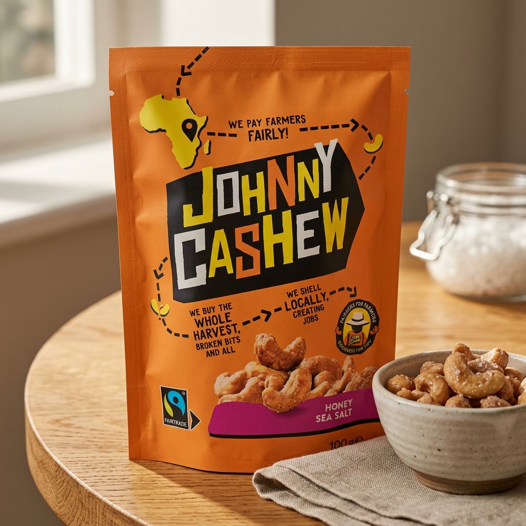 Johnny Cashew Honey Sea Salt