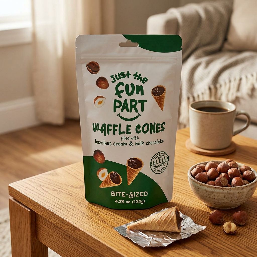 Just The Fun Part Hazelnut Cream & Milk Chocolate