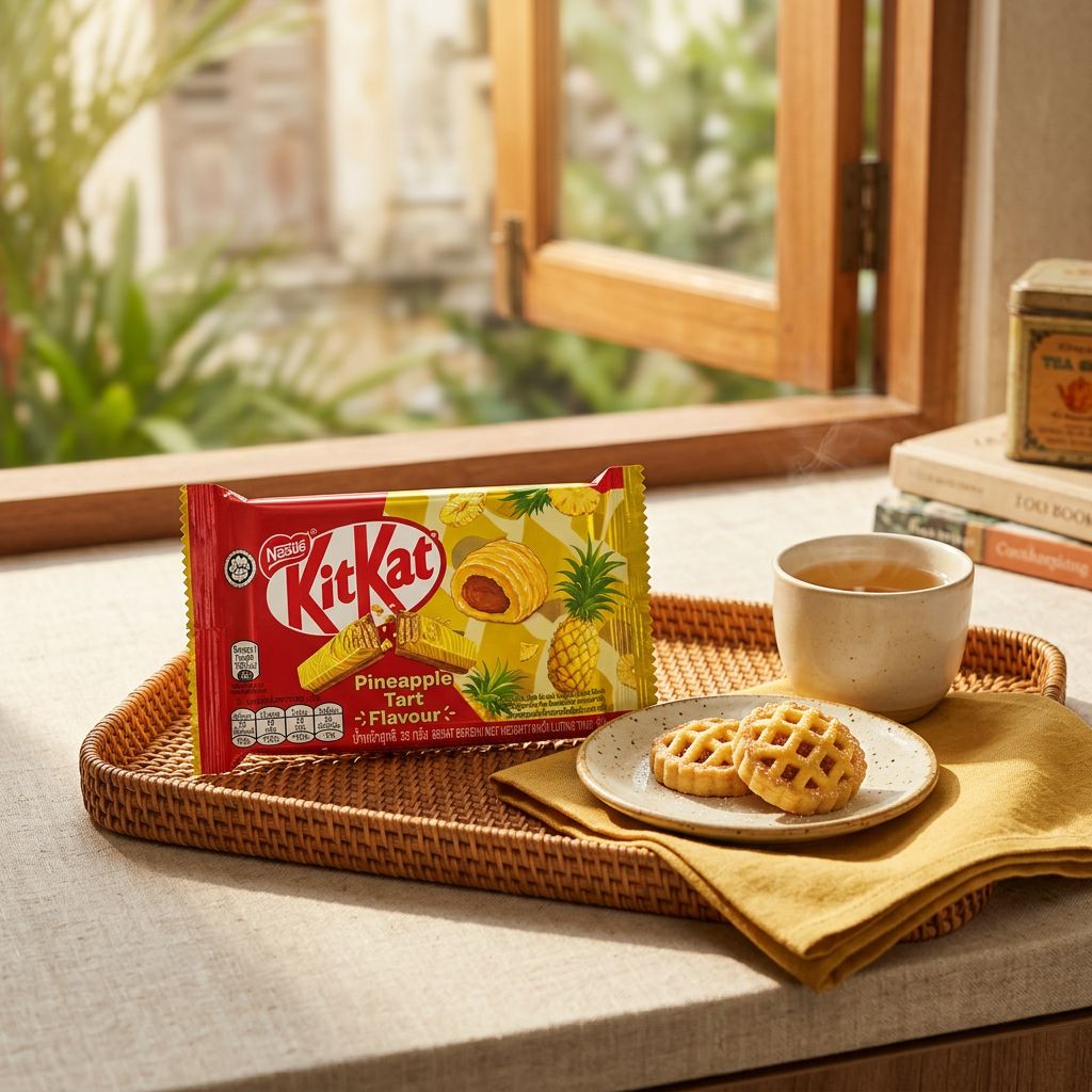 Kit Kat Pineapple Tart