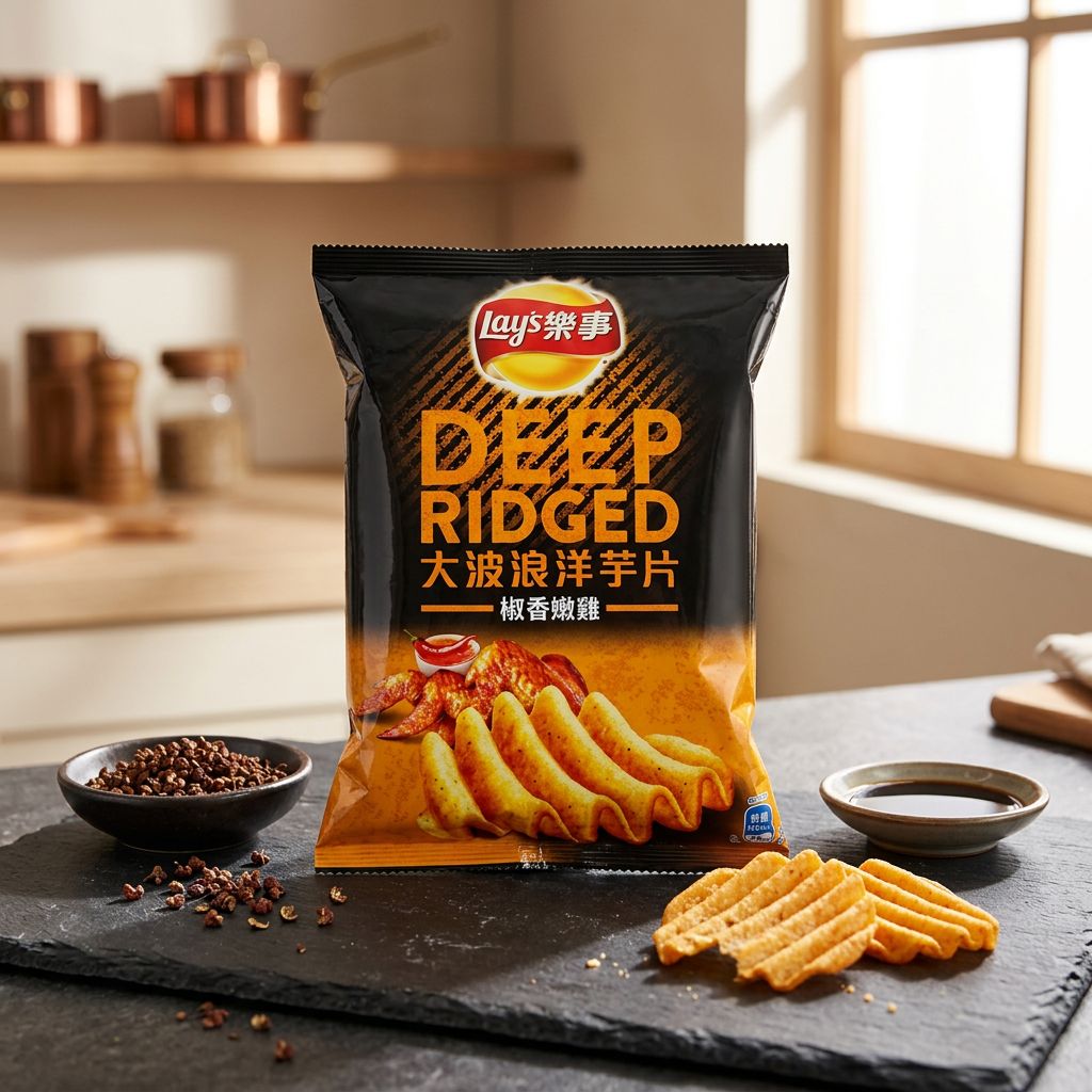 Lay's China Deep Ridged Chicken Wings