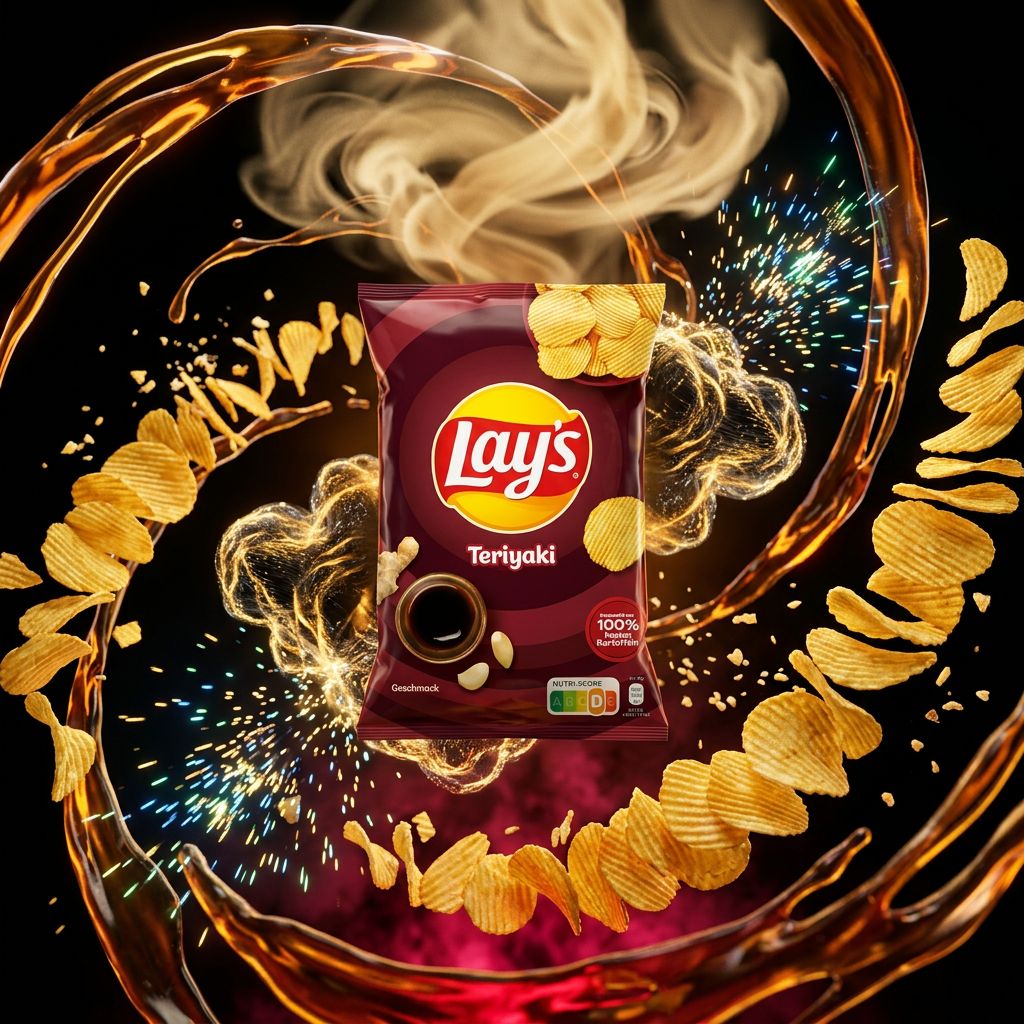 Lay's Subway Teriyaki, chips édition limitée saveur teriyaki, collaboration officielle Frito-Lay x Subway, disponible sur My American Shop