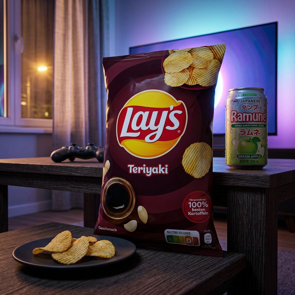 Lay's Subway Teriyaki, chips édition limitée saveur teriyaki, collaboration officielle Frito-Lay x Subway, disponible sur My American Shop