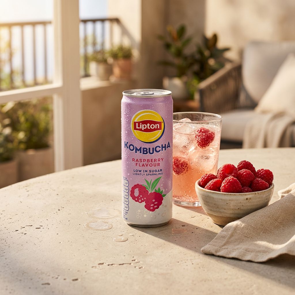 Lipton Kombucha Raspberry