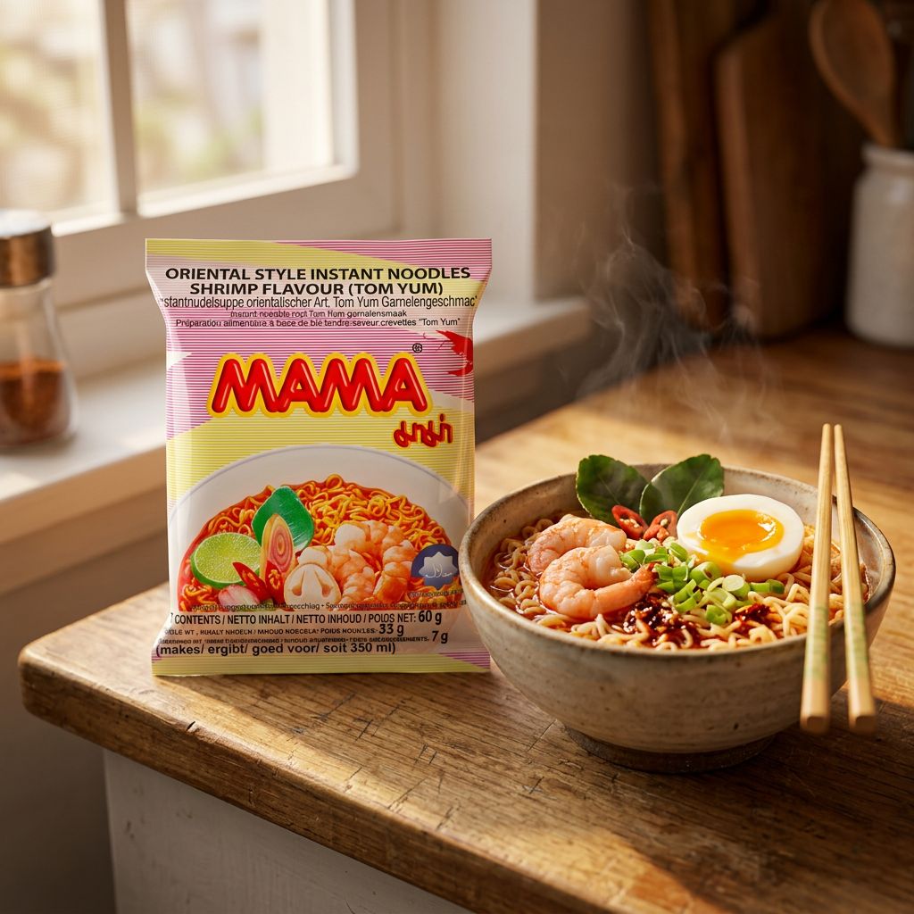 Mama Instant Noodles Shrimp