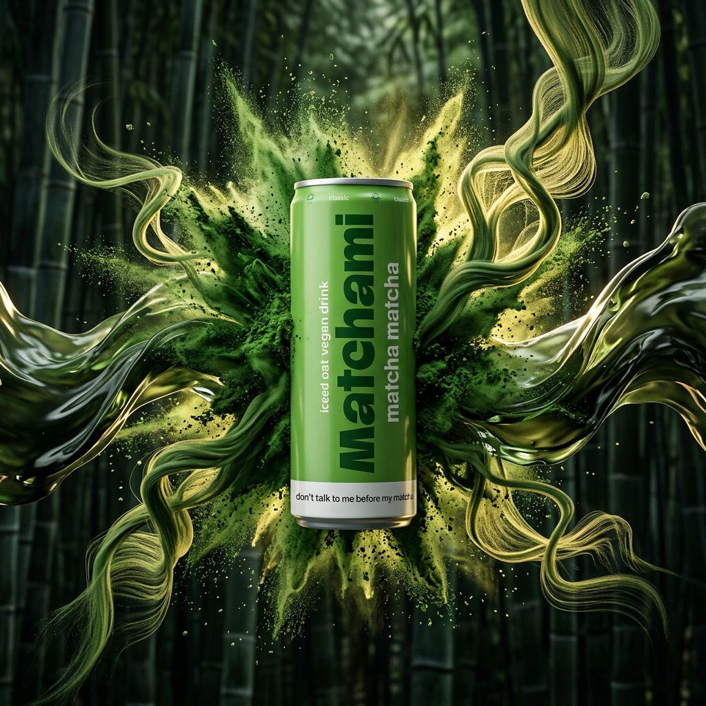 Matchami Matcha, poudre de thé vert japonais premium, format importé, disponible sur My American Shop