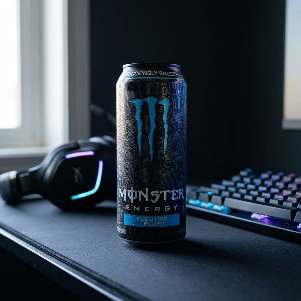 Monster Energy Electric Blue