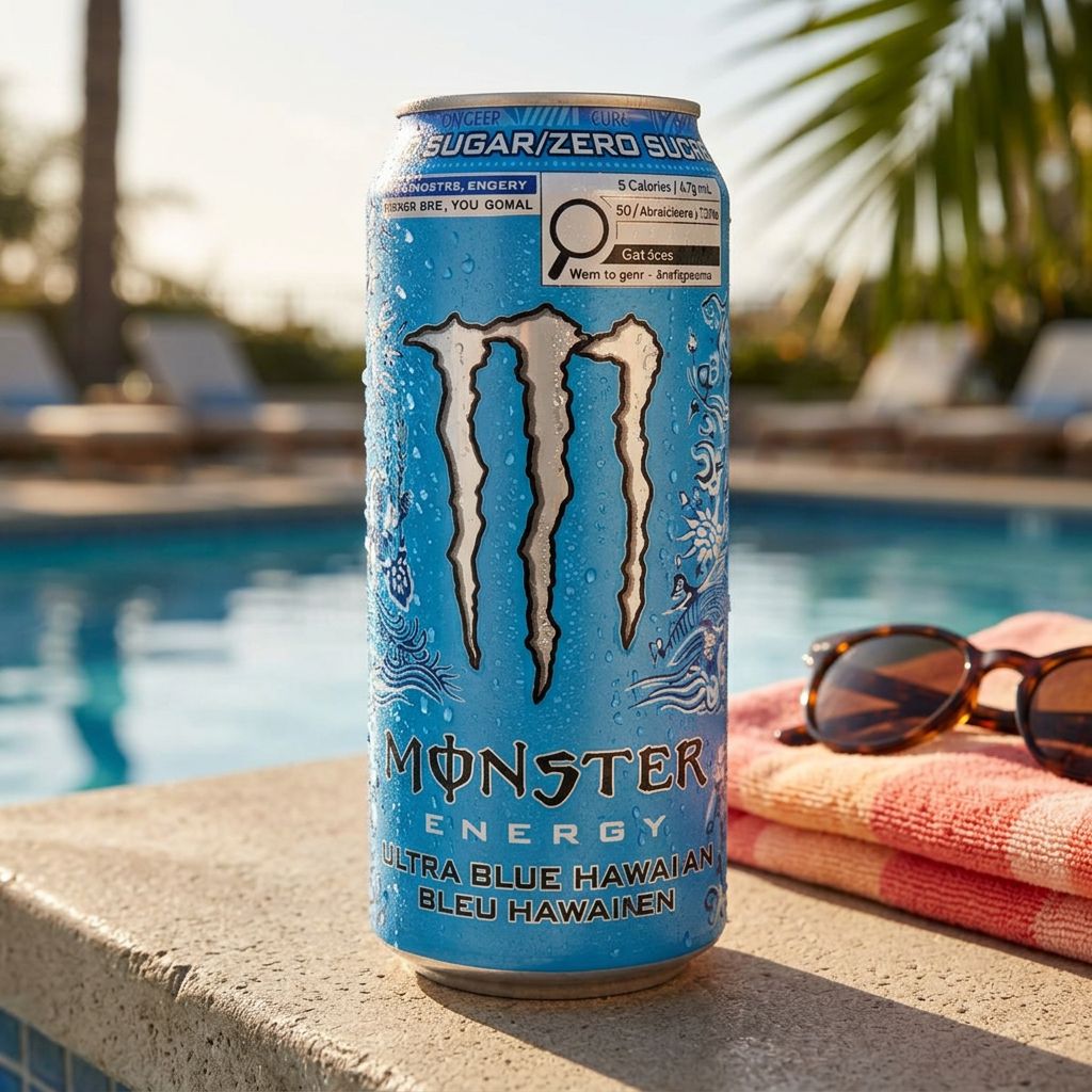 Monster Energy Ultra Blue Hawaiian