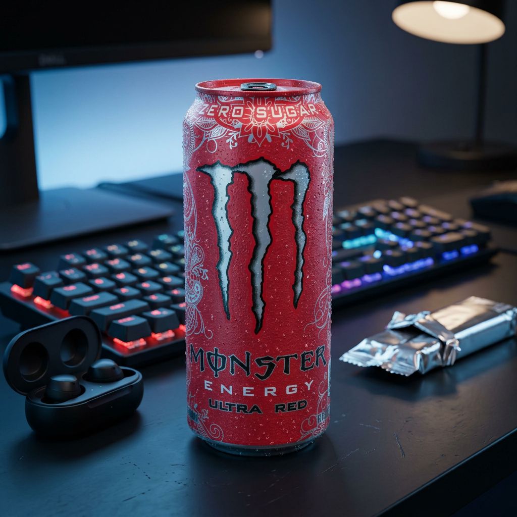 Monster Energy Ultra Red