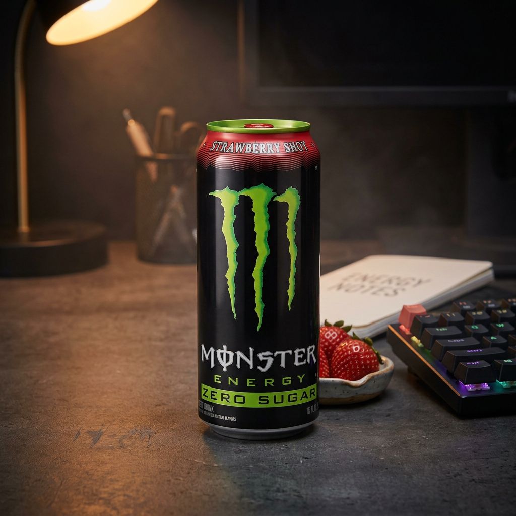 Monster Strawberry Shot Zero Sugar