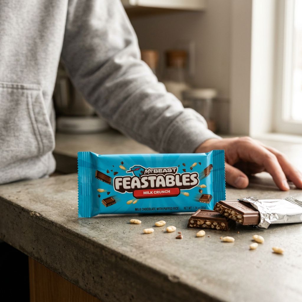 Mr Beast Feastables Chocolate Crunch
