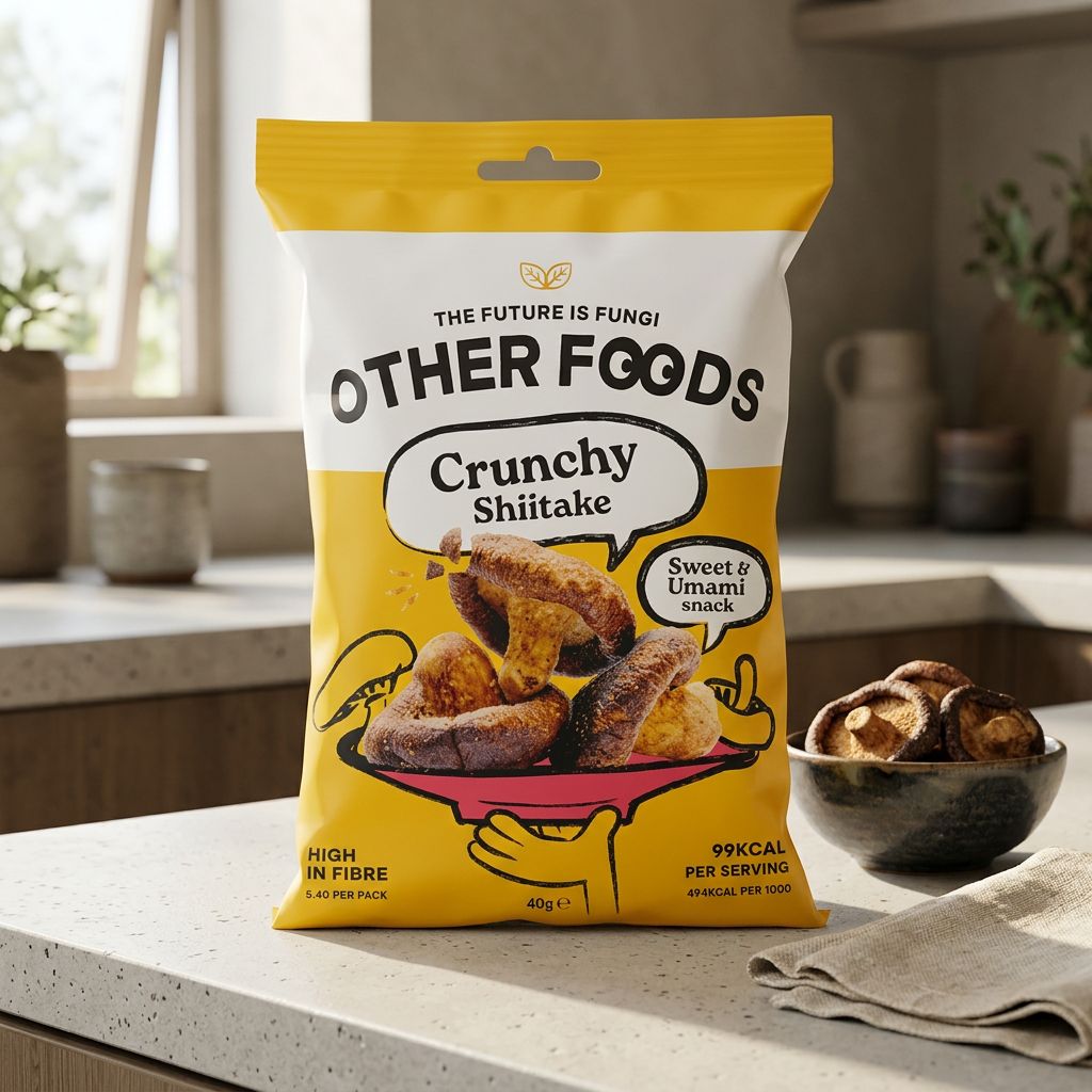 Other Foods Crunchy Shiitake Mushroom Chips