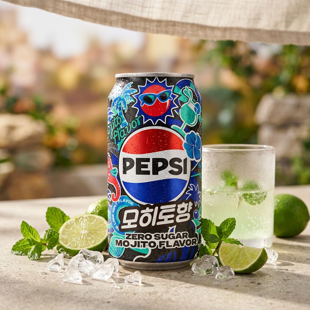 Pepsi Zero Sugar Mojito Flavor