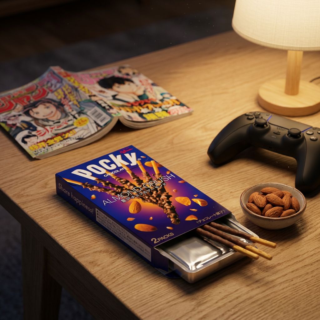 Pocky Almond Crush Big