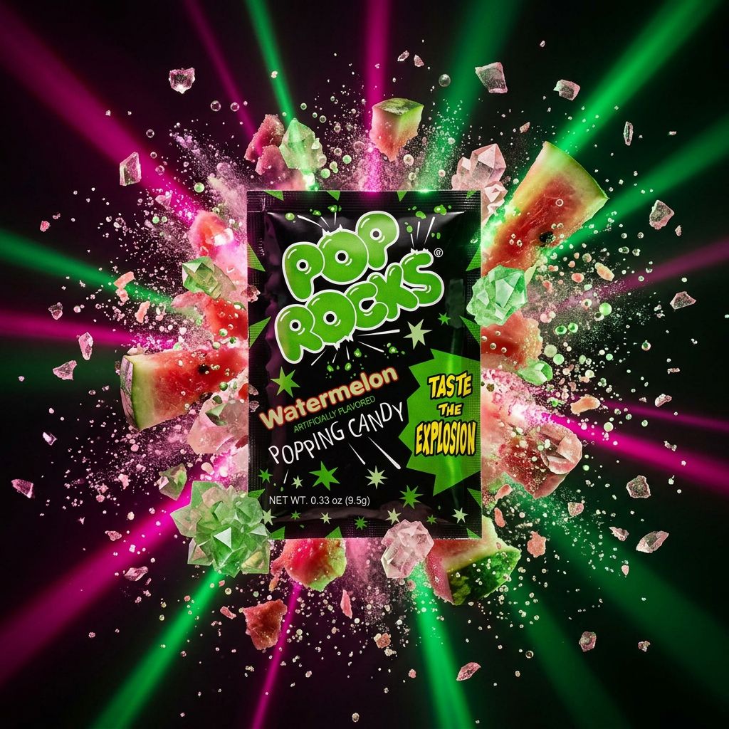 Pop Rocks Popping Candy Watermelon