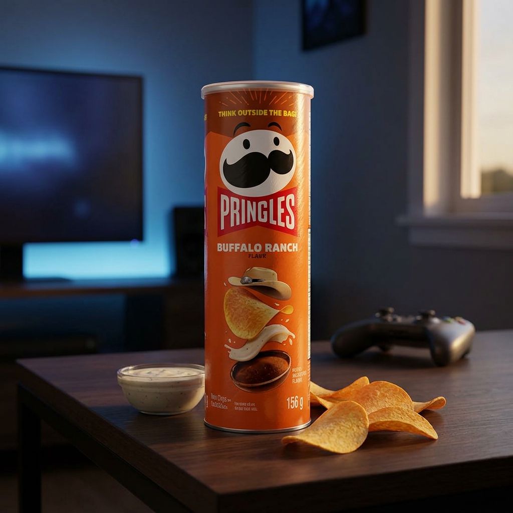 Pringles Chips Buffalo Ranch
