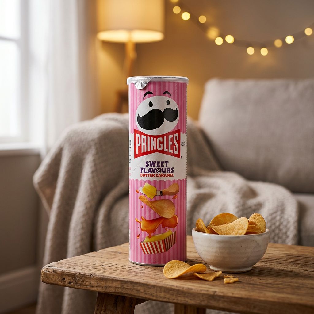 Pringles Chips  Butter Caramel