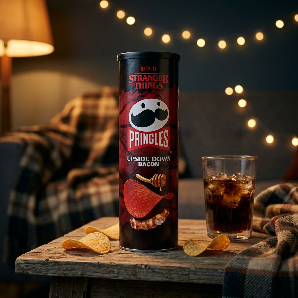 Pringles Netflix Stranger Things Upside Down Bacon