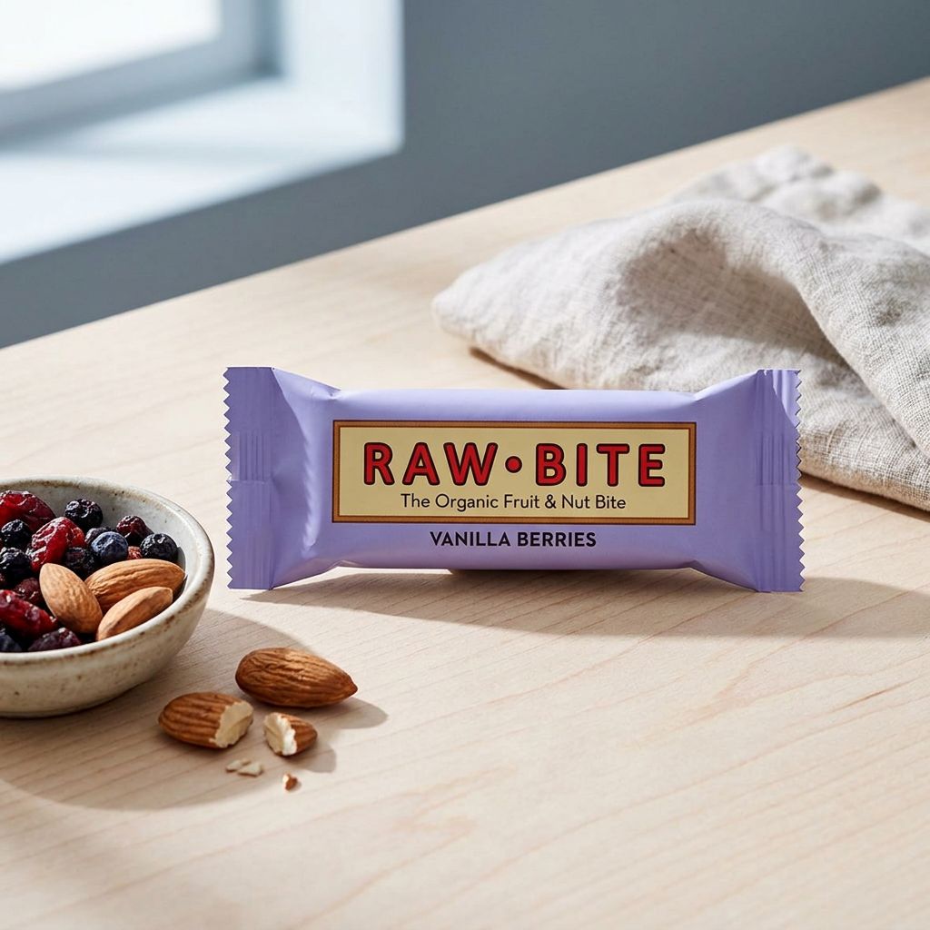 Rawbite Organic Fruit & Nut Vanilla Berries