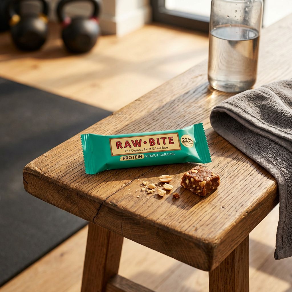 Rawbite Organic Protein Peanut Caramel