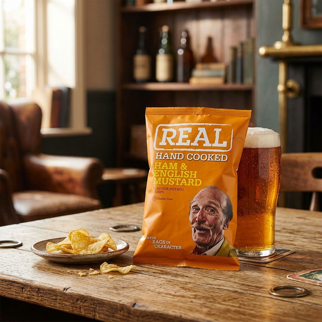 Real Crisp Ham and English Mustard