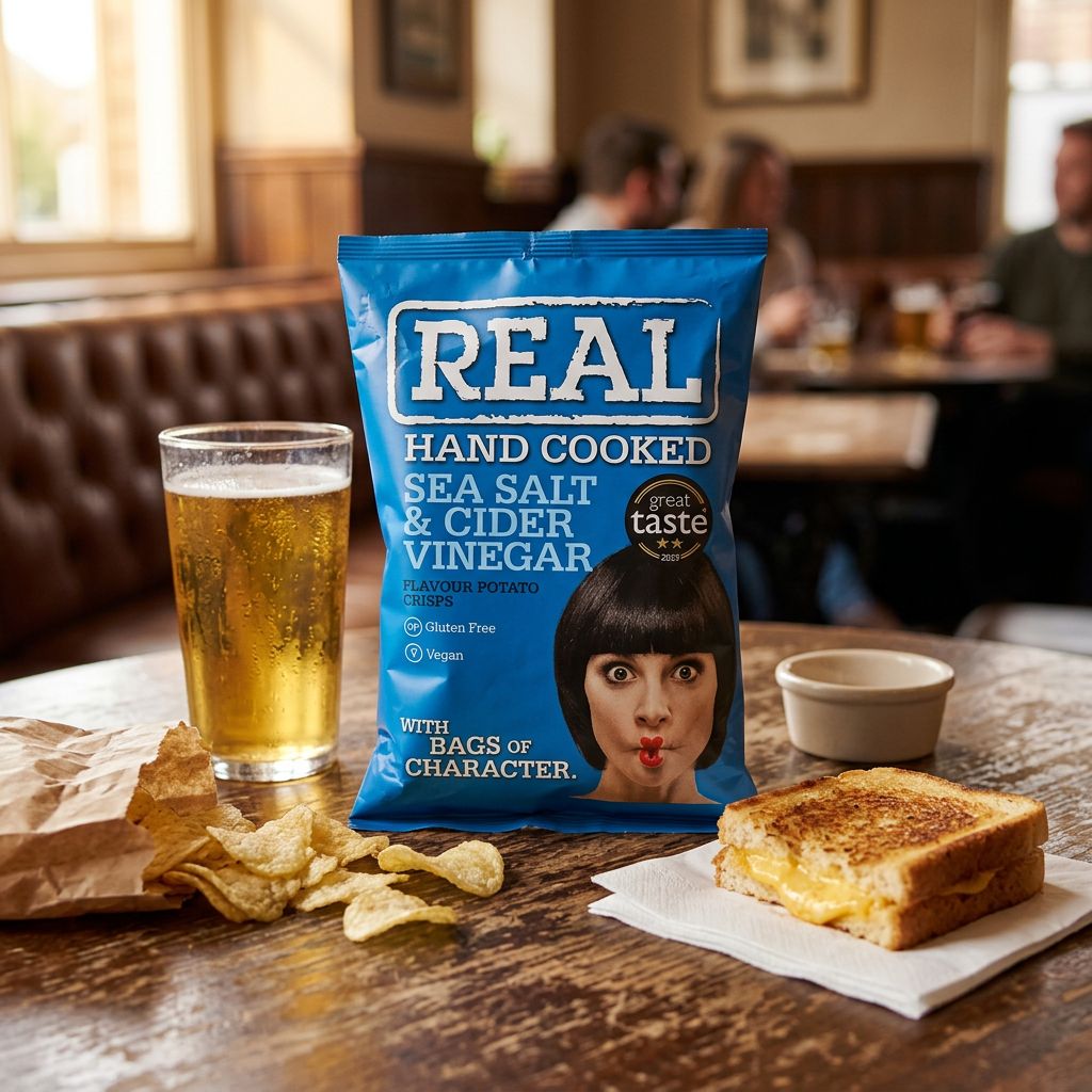 Real Crisp Small Sea Salt and Vinegar